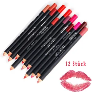 Sheglam Professional 12 Pencils Natural Waterproof Soft Lip Liner