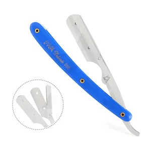 PAK Delicate 606 Stainless Steel Professional Barber Straight Edge Shaving Razor