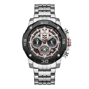 NAVIFORCE NF9175 Stainless Steel Chronograph Men's Watch