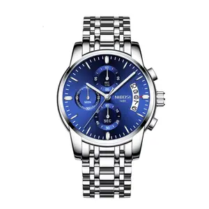 Nibosi 2353 High Quality Stainless Steel Analogue Men's Watch  - Variant 3