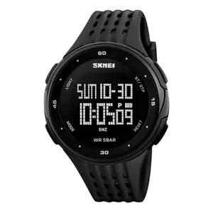 SKMEI 1219 Digital Stylish Silicone Strap Sporty Men's Watch