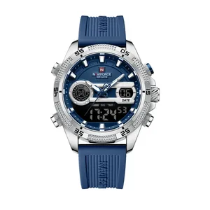 Naviforce 9223 Stainless Steel Dual Movement Military Sport Men's Watch - Variant 3