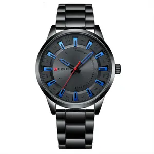 Curren 8406 Luxury Stainless Steel Quartz Casual Fashion Men's Watch