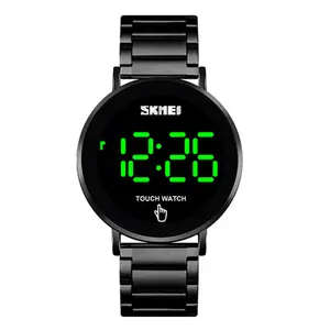 SKMEI 1550 Digital LED Touch Screen Stainless Steel Men's Watch