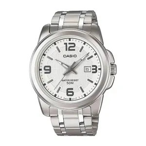Casio MTP-1314D-7AVDF White Dial Chain Men's Watch