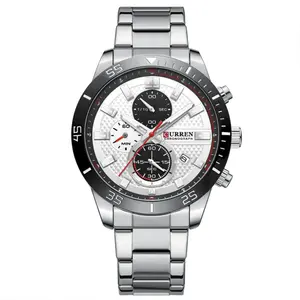 Curren-8417 High Quality Stainless Steel Luminous Men's Watch - Variant 2