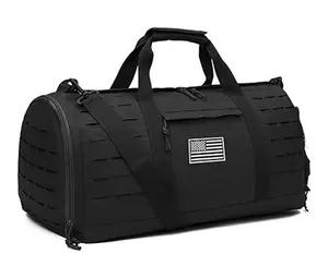 QT&QY 40L Military Tactical Duffle Men Sport Gym Bag