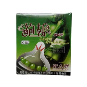 BOB Vitality Type Green Condom – Energy-Boosting