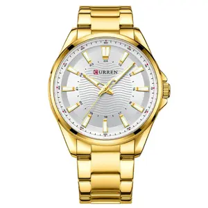 Curren 8424 Luxury Stainless Steel Quartz Casual Fashion Men's Watch