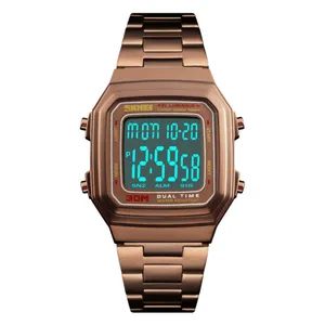 Skmei 1337 Stainless Steel Square Men's Watch