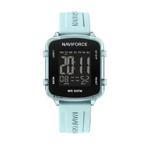 Naviforce 7120 Silicone Strap Multi-Functional Sport Fashion Digital Women Watch