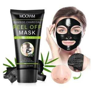Mooyam Blackhead Remover Bamboo Charcoal Peel-off Face Mask