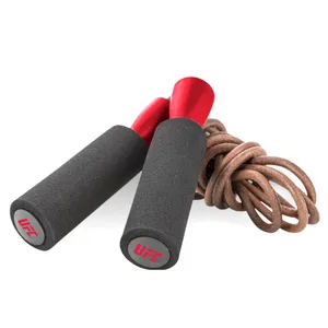 UFC Leather Grip Handles For Added Comfort Jump Rope