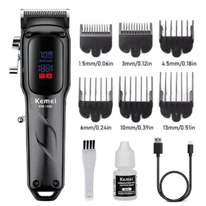 Kemei KM-1550 Professional Hair Clipper and Beard Trimmer Salon Series
