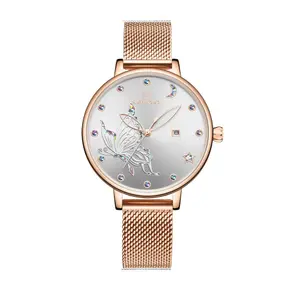 NAVIFORCE NF5009 Mesh Stainless Steel Analog Watch For Women - Variant 3