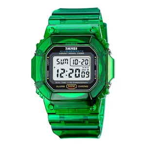 SKMEI 1999 Dual Time Chronograph PU Leather Kid's Watch - Variant 2
