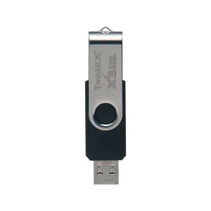 Twinmos X3 Ultra 32GB USB 3.2 Black-Silver Pen Drive