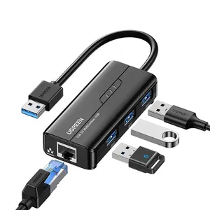 UGREEN USB 3.0 Hub with Gigabit Ethernet Adapter