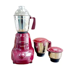 Sahara Glamour 750W 3 Jars Mixer Grinder with Stainless Steel Blades