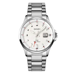 SKMEI 1654 Luxury Stainless Steel Relojes Para Hombre Men's Watch