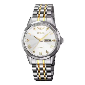 SKMEI 2291 Quartz Waterproof Luminous Stainless Steel Men's Watch