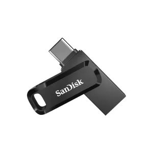 Sandisk 64GB Ultra Dual Drive Go USB 3.1 Type-C Black Pen Drive