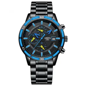 Nibosi 2568 Stainless Steel Multifunctional Chronograph classical Men's Watch - Variant 3
