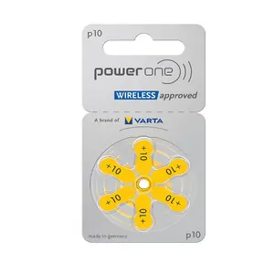 Power One Hearing Aid Batteries, 1.45V - Set of 6 varta, p 10