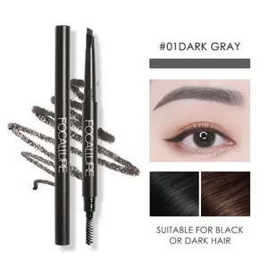 Focallure Fa18 Waterproof Auto Eyebrow Pencil 01 Dark Gray