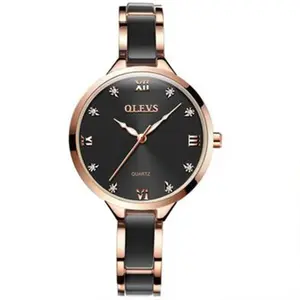OLEVS 5872 Waterproof Quartz Luxury Women Wrist Watch