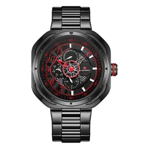 Naviforce NF9141 Luxury Stainless Steel Chronograph Men's Watch - Variant 3