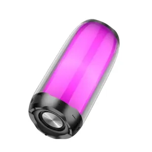Hoco HC8 Pulsating Colorful Luminous 10W Portable Wireless Bluetooth Speaker