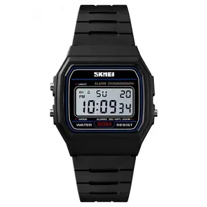 SKMEI 1412 Digital Comfortable Silicone Strap Casual Men's Watch 