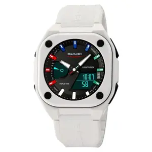 SKMEI 2328 Dual Movement Rubber Strap Sporty Men’s Watch - Variant 4