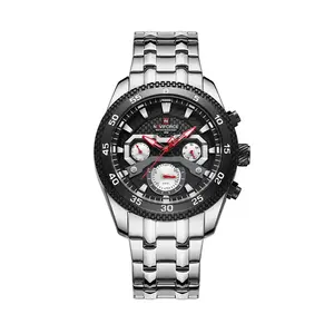 Naviforce NF9222 Luxury Stainless Steel Quartz Analog Men's Watch