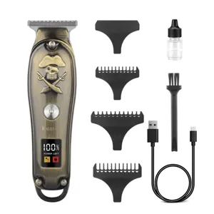 Kemei KM 2231 Full Metal Rechargeable Cordless Trimmer For Men