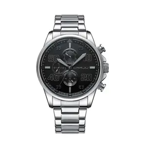 CRRJU 2307 Stainless Steel Multifunction Masterpiece Classic Chrono Men's Watch - Variant 1