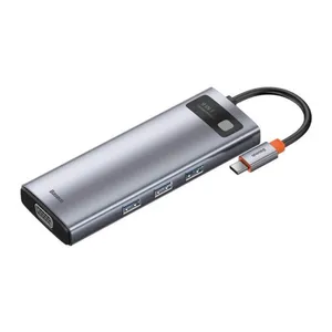 Baseus Metal Gleam Series 9-in-1 Multifunctional Type-C HUB