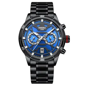 Nibosi 2537 Analogue Stainless Steel & Waterproof Men’s Watch - Variant 4