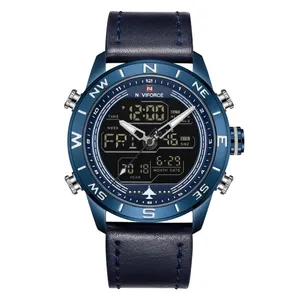 Naviforce NF9144 Luxurious Leather Waterproof Quartz Men's Watch - Variant 4