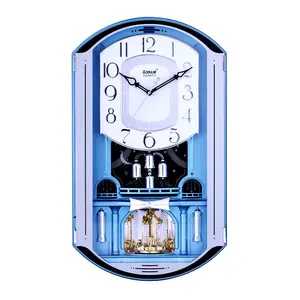 Sonam 7747 SST Accurate Timekeeping Multicolor Wall Clock