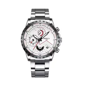 Nibosi 2322 Stylish Stainless Steel & Chronograph Men Watch - Variant 1