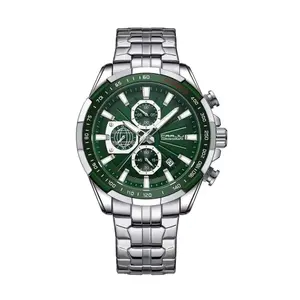 CRRJU 2306 High Quality Stainless Steel Multifunctional Quartz Classic Men's Watch - Variant 3