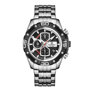 NAVIFORCE NF8018 Stainless Steel Chronograph Man's Watch