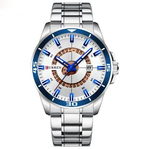 Curren 8359 Luxury Stainless Steel Calendar Men's Watch - Variant 2