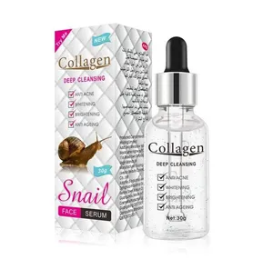 Snail Collagen Face Anti Acne Whitening Skin Care Serum 30ml