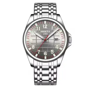Nibosi 2572 Stainless Steel And Multifunction Waterproof Men's Watch