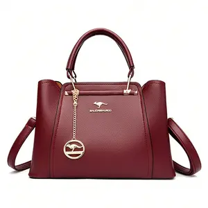 Versatile Large Capacity Canvas Underarm Shoulder Bag