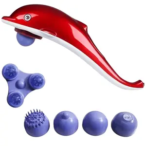 Electric Dolphin Infrared Handheld Massager for Body Relaxation