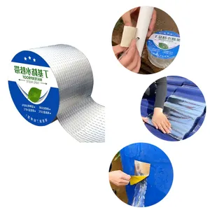 Waterproof Leak Repair Foil Tape – Heavy Duty Butyl Roof Leak Repair, Crack & Gap Sealing for Window, Boat & Tank